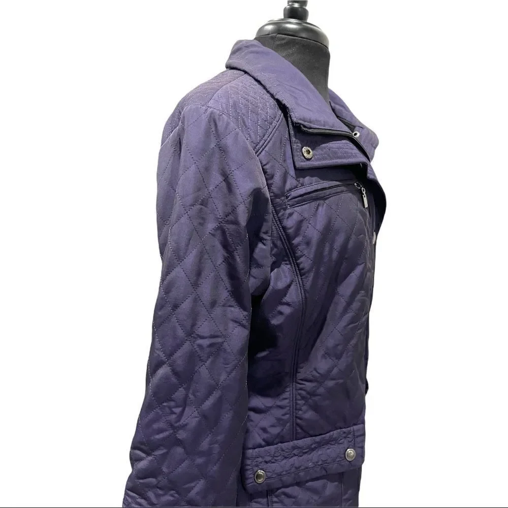 𝅺Pendleton Purple Fleece Lined Quilted Jacket Sz M